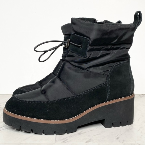 Blondo Darci Black Puffer Heeled Boot 8M - Picture 1 of 14